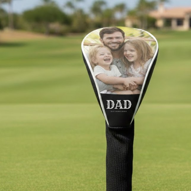 Dad Photo Established Golf Head Cover (Creator Uploaded)