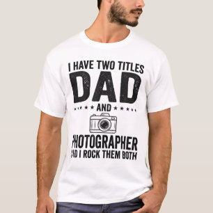 Dad Photographer Vintage Engraving Shirt Design_1