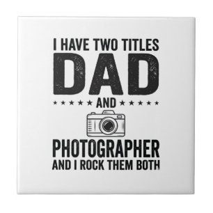 Dad Photographer Vintage Engraving Shirt Design_1 Tile