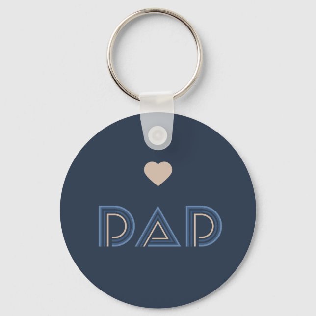 Dad, Pillar of Honour Key Ring (Front)