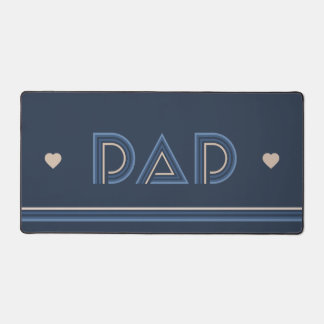 Dad, Pillar of Honour (Stripe) Desk Mat