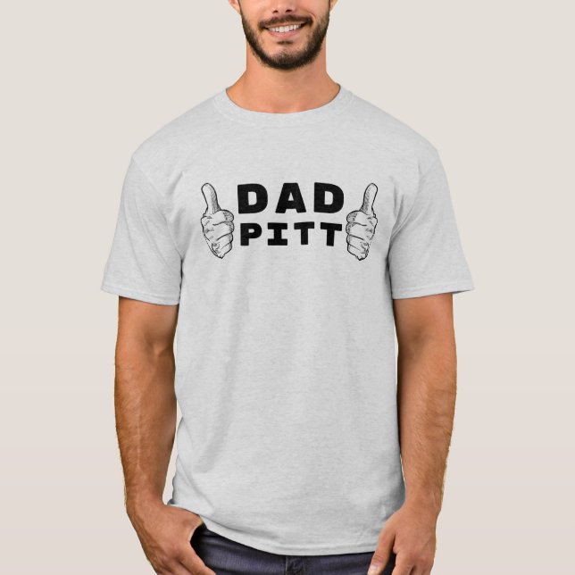 Dad Pitt Thumbs Up Tee (Front)