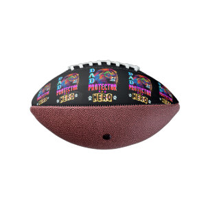 Dad Protector Hero Football