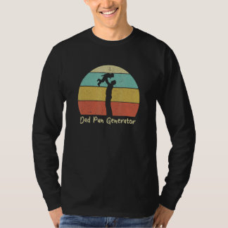 Dad Pun Generator Cool Daddy Chill Father Dad Jo T-Shirt