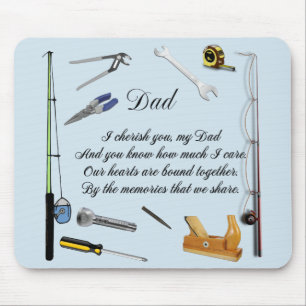 DAD QUOTE MOUSE PAD