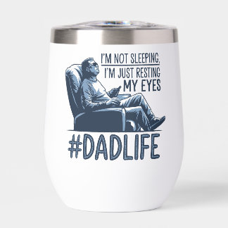 Dad resting eyes funny quote gift