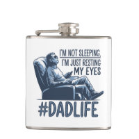 Dad resting eyes funny quote gift