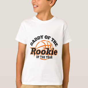 Dad Rookie Of The Year Sketll Shirt