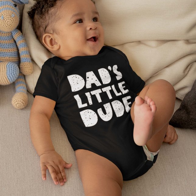 Dad’s Little Dude Baby Bodysuit (Creator Uploaded)