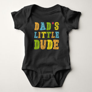Dad’s Little Dude Baby Bodysuit