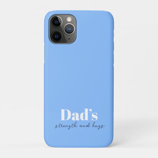 Dad’s Strength and Hugs - Father's Day Gift |  Case-Mate iPhone Case (Back)
