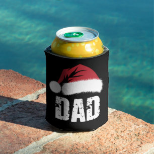 Dad Santa Christmas Family Matching Pyjamas Papa  Can Cooler