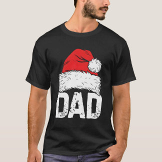 Dad Santa Christmas Family Matching Pyjamas Papa X T-Shirt