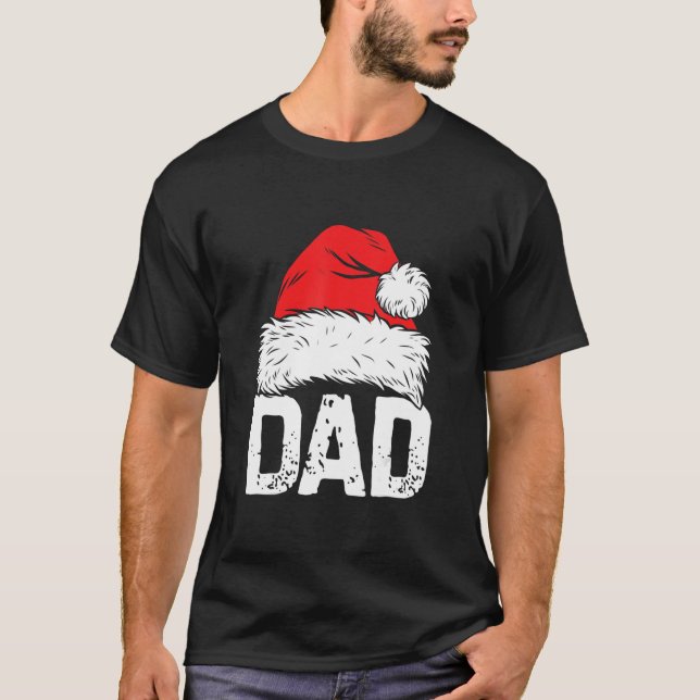 Dad Santa Christmas T-Shirt (Front)