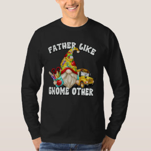 Dad Saying Fathers Day Gnome For School Bus Driver T-Shirt