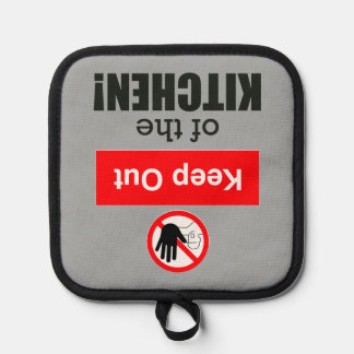 Dad Says Keep Out of the Kitchen Funny Pickleball Pot Holder