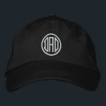 Dad Simple Modern Typography Custom Embroidered Hat<br><div class="desc">Dad Simple Modern Typography Custom Embroidered Baseball Cap features the simple modern embroidered text "Dad". Perfect as a gift for dad for Father's Day,  Christmas,  birthday and more. Created by Evco Studio www.zazzle.com/store/evcostudio</div>
