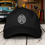 Dad Simple Modern Typography Custom Embroidered Hat<br><div class="desc">Dad Simple Modern Typography Custom Embroidered Baseball Cap features the simple modern embroidered text "Dad". Perfect as a gift for dad for Father's Day,  Christmas,  birthday and more. Created by Evco Studio www.zazzle.com/store/evcostudio</div>