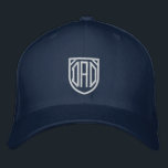 Dad Simple Modern Typography Custom Embroidered Hat<br><div class="desc">Dad Simple Modern Typography Custom Embroidered Baseball Cap features the simple modern embroidered text "Dad". Perfect as a gift for dad for Father's Day,  Christmas,  birthday and more. Created by Evco Studio www.zazzle.com/store/evcostudio</div>