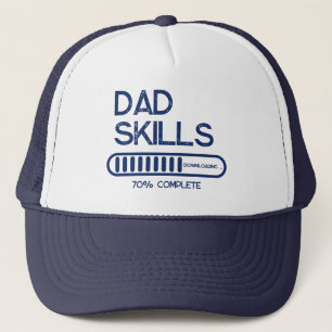 Dad Skills Downloading Progress Bar Trucker Hat