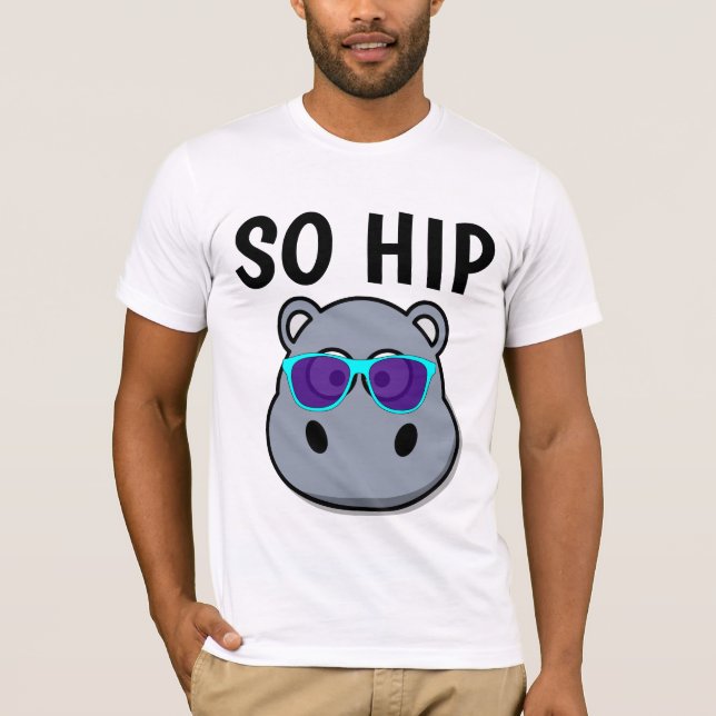 DAD SO HIP HIPPO T-SHIRTS (Front)