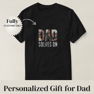 Dad Solves On T-Shirt