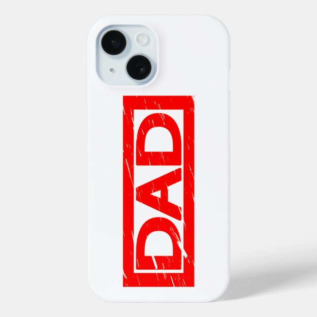 Dad Stamp Case-Mate iPhone Case (Back)