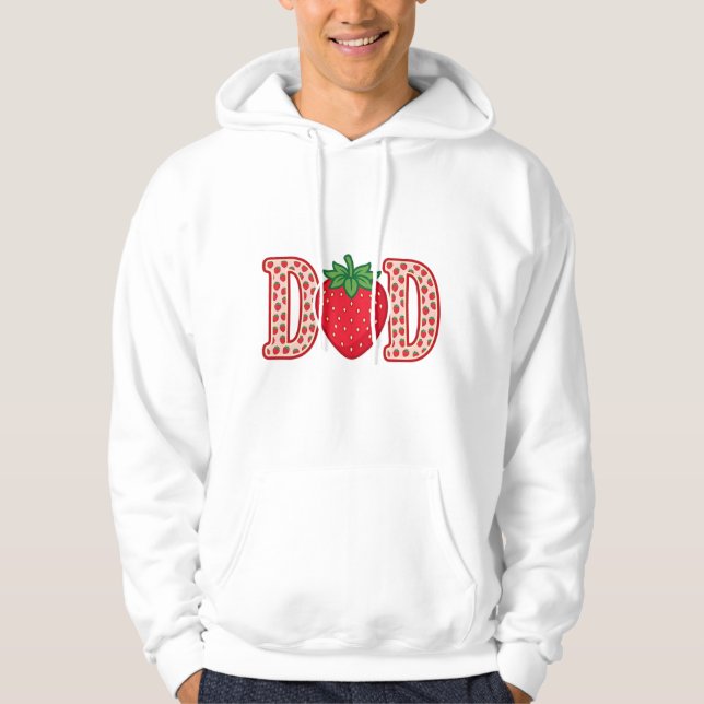 Dad Strawberry Lettering Vector Shirt Design_1 (Front)