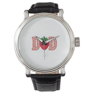 Dad Strawberry Lettering Vector Shirt Design_1 Watch