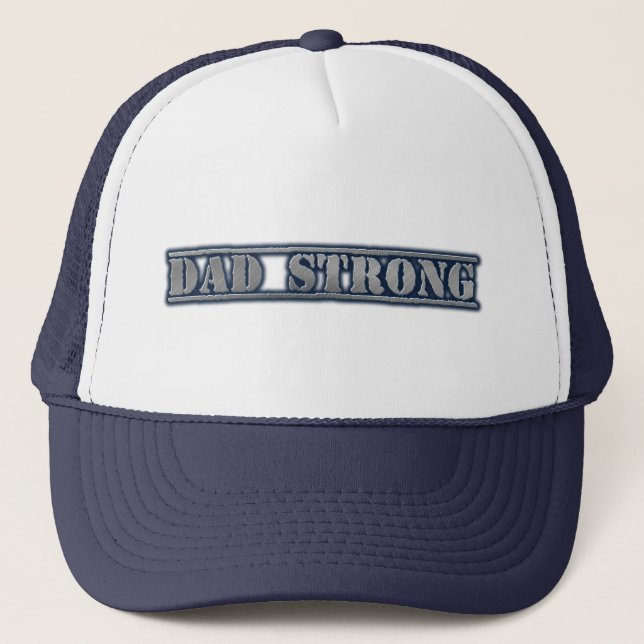 Dad Strong Trucker Hat (Front)