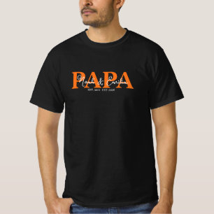 Dad T-Shirt,personalised with name,Father's Day T-Shirt