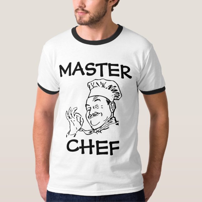 DAD T-SHIRTS "MASTER CHEF" TEES (Front)