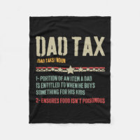 Dad Tax Definition Sarcastic Funny Father's Day 