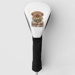Dad Tax Funny Halloween Skeleton Candy_1 Golf Head Cover