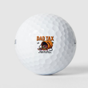 Dad Tax Making Sure There’s No Tricks Golf Balls