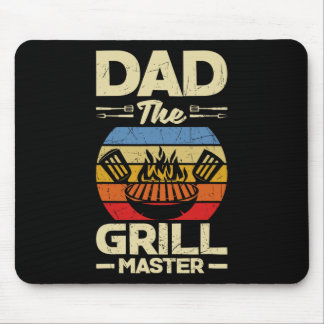 Dad The Grill Father's Day Bbq Mouse Pad