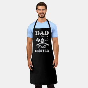 Dad The Grill Master Apron