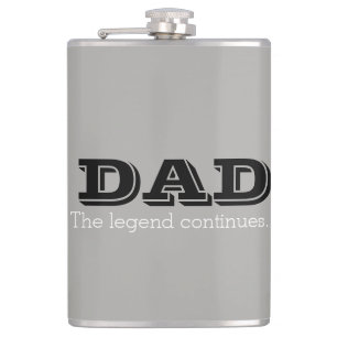 Dad the Legend Hip Flask