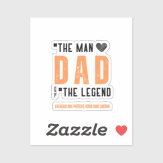"Dad: The Man, The Legend – Heartfelt Father's Day