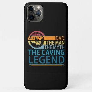 Dad The Man The Myth The Caving Legend Case-Mate iPhone Case