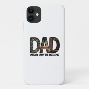 Dad - the man the myth the legend Dad; father; fat Case-Mate iPhone Case