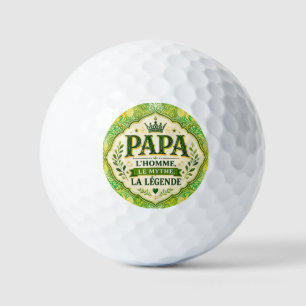 Dad, The Man, The Myth, The Legend Golf Balls