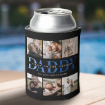 Dad The Man The Myth The Legend Photo Can Cooler<br><div class="desc">Personalised father's day can cooler featuring 12 family photos for you to replace with your own,  the saying "DADDY,  the man,  the myth,  the legend",  and the childrens names.</div>