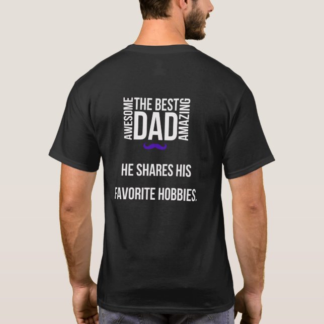 Dad: The Original Cool T-Shirt (Back)
