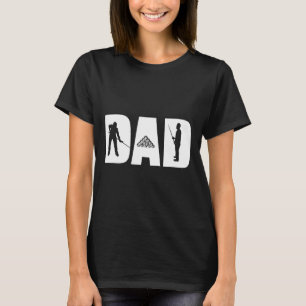 Dad The Pool Shark Billiards Fathers Day Gift Pool T-Shirt