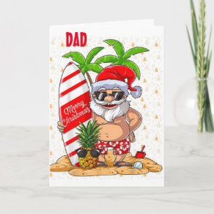 *DAD* TIME TO SPREAD COOL HOLIDAY CHEER TO YOU CARD