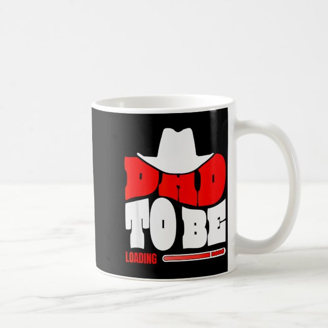 Dad To Be 2026 Dad Loading Funny New Dad  Coffee Mug (Right)