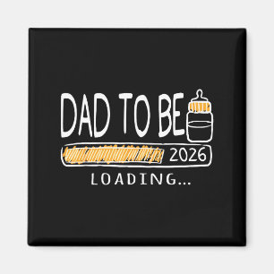 Dad To Be 2026 Loading Pregnancy Announcement New Magnet