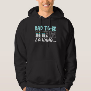 Dad To Be Loading Baby Milk Bottle Hoodie