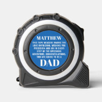 Dad-to-be Pregnancy Reveal to Husband Blue Custom